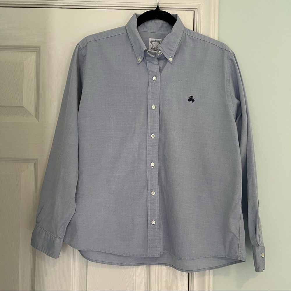 Brooks Brothers Light Blue Button Down Shirt